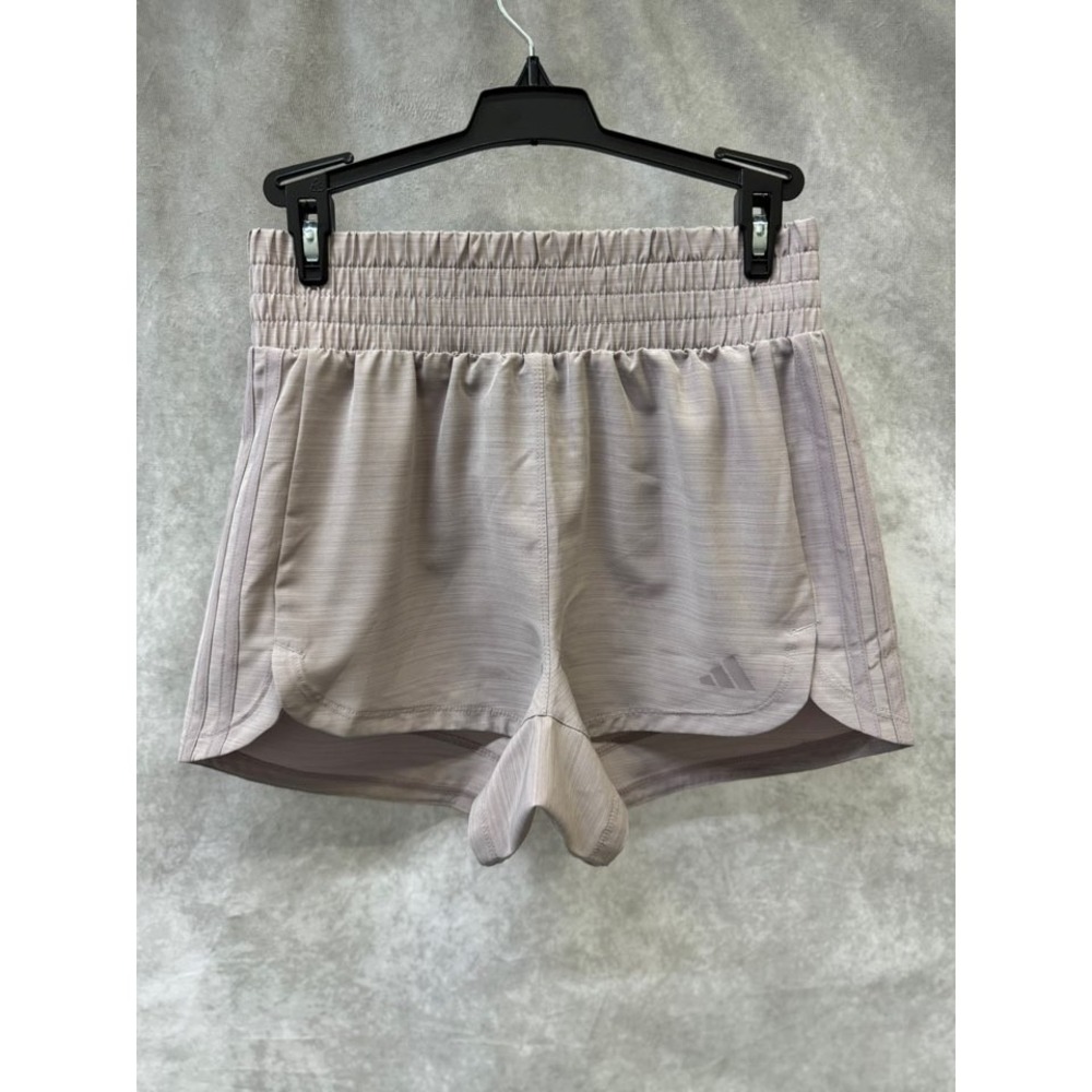 adidas Pacer Shorts Women's XS 3" Fig/White New